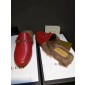 Leather fur sandals- 4 colors