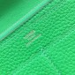 1:1 Hermes Dogon Wallet in soft togo leather