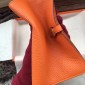 1:1 Hermes Dogon Wallet in soft togo leather