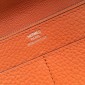 1:1 Hermes Dogon Wallet in soft togo leather