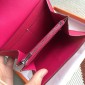 1:1 Hermes Constance Compact Wallet in epsom leather