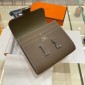 1:1 Hermes Constance Compact Wallet in epsom leather