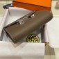 1:1 Hermes Constance Compact Wallet in epsom leather