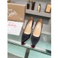 Christian Louboutin Satin Pumps, Heel 8.5cm/10.5cm ,  Size 35-42