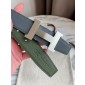 Hermes Unisex Reversible Constance Belt 32mm 