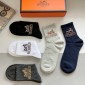 Hermes socks ( 5 pairs ) 