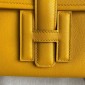 1:1 Hermes jige clutch in pelle swift