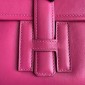 1:1 Hermes jige clutch in pelle swift