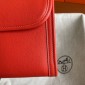 1:1 Hermes jige clutch in pelle swift