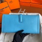 1:1 Hermes jige clutch in pelle swift