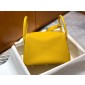 1:1 Borsa Hermes Lindy mini in pelle togo 