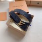 Cintura LV Iconic 30 MM Reversibile