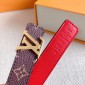 Cintura LV Iconic 20 MM Reversibile