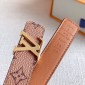 Cintura LV Iconic 20 MM Reversibile