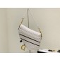 Christian Dior Saddle Bag with Strap 