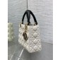 Two-tone Small Lady dior My ABCDior Bag