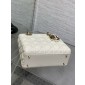 Two-tone Small Lady dior My ABCDior Bag