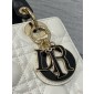 Two-tone Small Lady dior My ABCDior Bag
