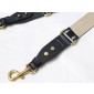 Ricamo Tracolla Regolabile Con Anello  -black