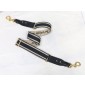 Ricamo Tracolla Regolabile Con Anello  -black