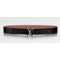 M9156V Damier Print 40MM Reversible