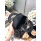 Mini Lady Dior Bag in Strass Cannage Satin