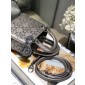 Mini Lady Dior Bag in Strass Cannage Satin