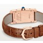 Swiss Orologio Tank de Cartier, quarzo