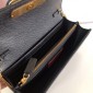 Valentino Portafoglio Con Catena Vlogo in Pelle  