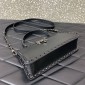 Valentino Garavani Rockstud handbag in calfskin.