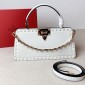 Valentino Garavani Rockstud handbag in calfskin.