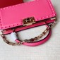 Valentino Garavani Rockstud handbag in calfskin.