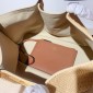 Valentino Medium Straw Summer Tote