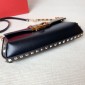 Valentino Rockstud Brushed Calfskin Shoulder Bag 