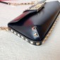 Valentino Rockstud Brushed Calfskin Shoulder Bag 