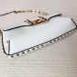 Valentino Rockstud Brushed Calfskin Shoulder Bag 