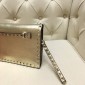 Valentino Pochette Con Catena Rockstud in vitello 