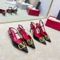 Valentino Vlogo Calfskin slingback 4cm/  8cm, Size 35-41