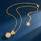Versace Medusa Crystal Ball Necklace 