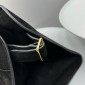 The Row Soft Margaux 17 Bag in Suede