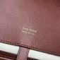 The Row Soft Margaux 15 Bag in Leather-Brick