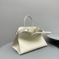 The Row Soft Margaux 15 Bag in leather