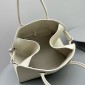 The Row Soft Margaux 15 Bag in leather