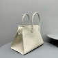 The Row Soft Margaux 15 Bag in leather