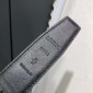 Loewe grained calfskin belt 32mm