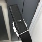 Loewe grained calfskin belt 32mm-dark blue