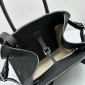 The Row Soft Margaux 10 Bag in Grained leather