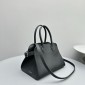 The Row Soft Margaux 10 Bag in Grained leather