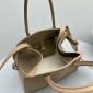 The Row Soft Margaux 10 Bag in Grained leather