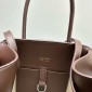 The Row Soft Margaux 10 Bag in Swift leather